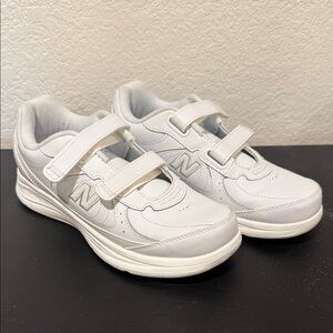 New Balance Velcro White Sneakers